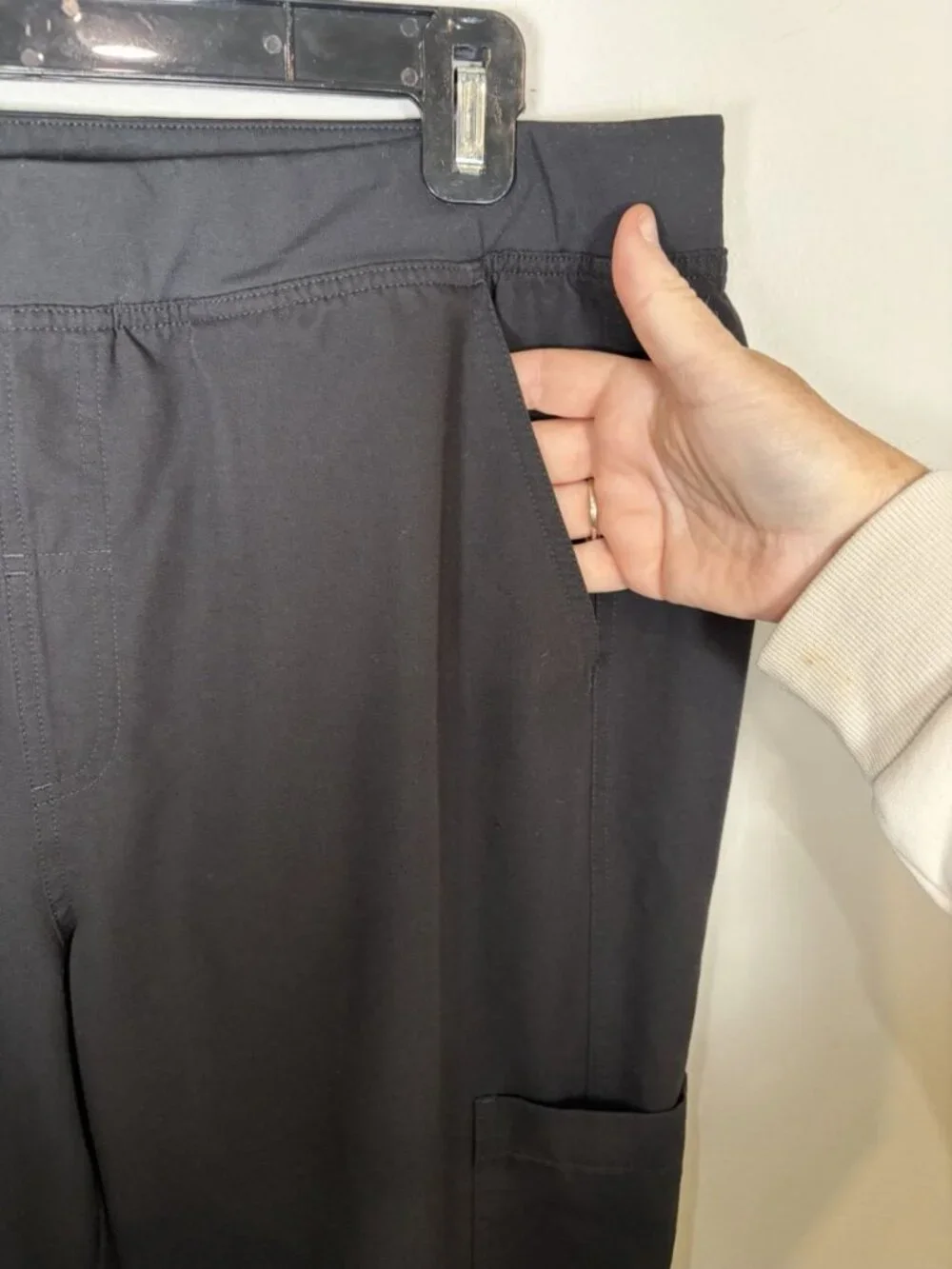 FIGS AXIM Cargo Scrub Pants Black Men’s Size XL Healthcare Nurse Medical